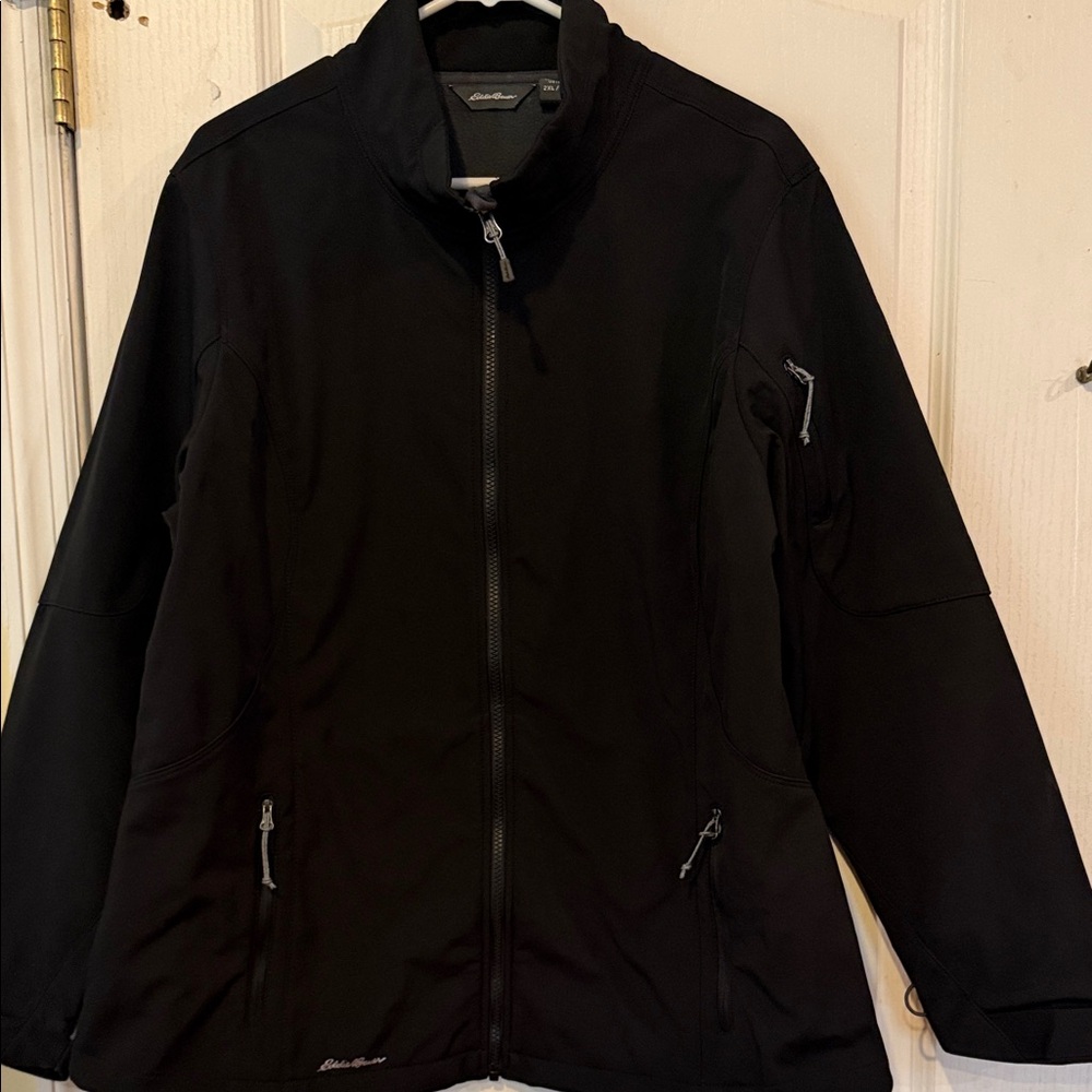 Eddie Bauer Black Women's Softshell Utility Jacket